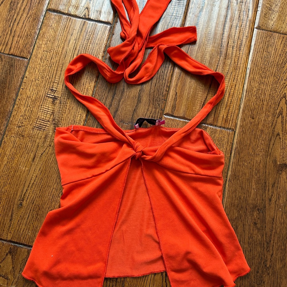 Edikted Bold Orange Camisole Top